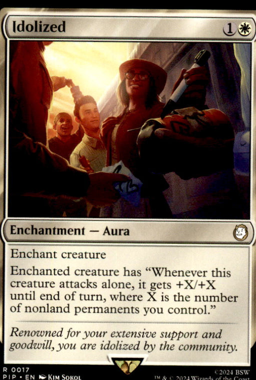 Idolized 17 Rare Universes Beyond: Fallout Magic: The Gathering Near Mint