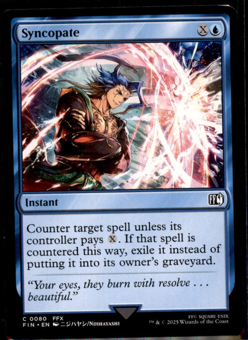 Syncopate 80 Common FINAL FANTASY Magic: The Gathering Near Mint
