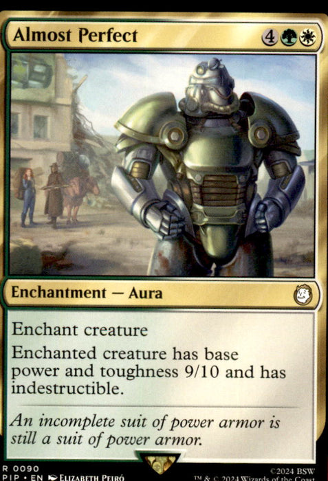 Almost Perfect 90 Rare Universes Beyond: Fallout Magic: The Gathering Near Mint