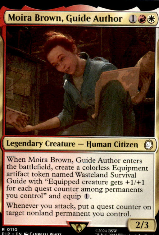 Moira Brown, Guide Author 110 Universes Beyond: Fallout Magic: The Gathering NM