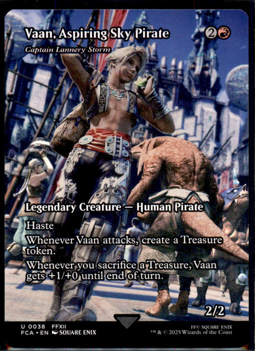 Vaan, Aspiring Sky Pirate - Captain Lannery Storm (Showcase) 38 FINAL FANTASY: Through the Ages MTG NM