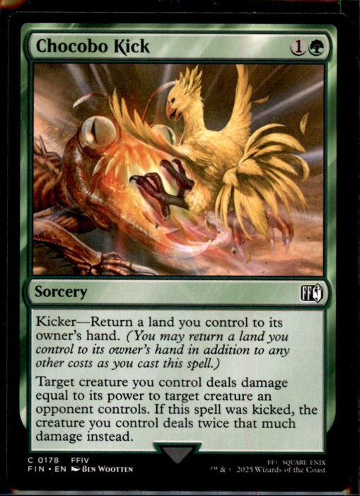 Chocobo Kick 178 Common FINAL FANTASY Magic: The Gathering Near Mint