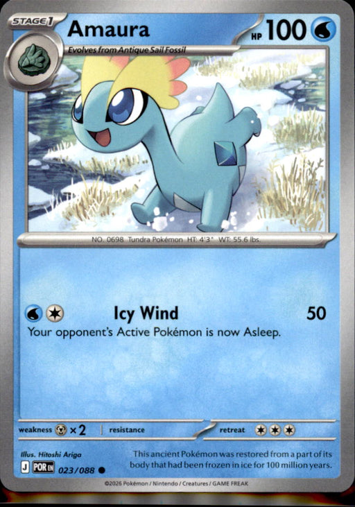 Amaura 023/088 Common Perfect Order Pokemon Near Mint