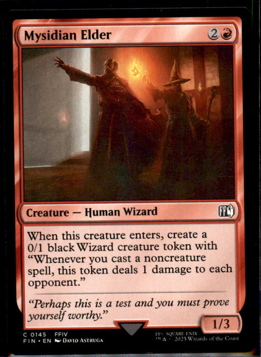 Mysidian Elder 145 Common FINAL FANTASY Magic: The Gathering Near Mint
