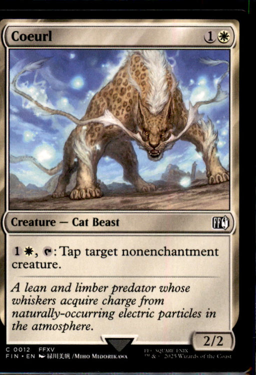 Coeurl 12 Common FINAL FANTASY Magic: The Gathering Near Mint