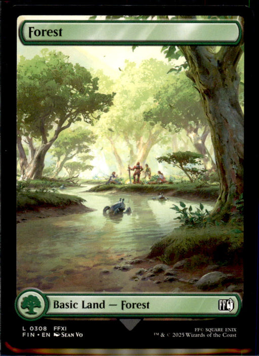 Forest (0308) 308 Land FINAL FANTASY Magic: The Gathering Near Mint