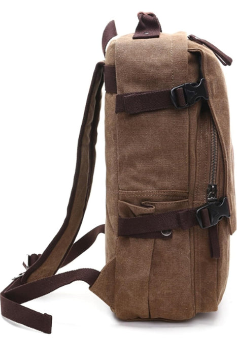 Fallout Inspired Embroidered Canvas Backpack