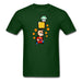 1 up Krillin Unisex Classic T-Shirt - forest green / S