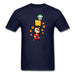 1 up Krillin Unisex Classic T-Shirt - navy / S