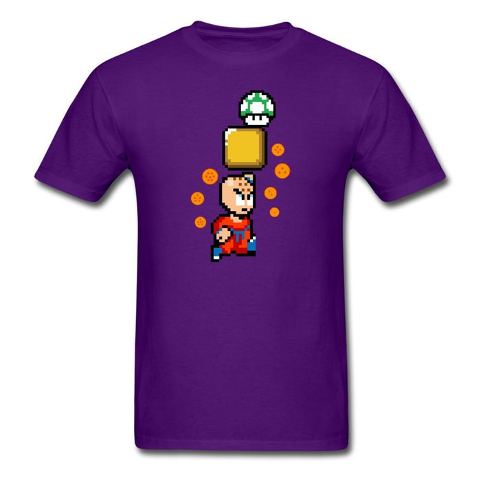1 up Krillin Unisex Classic T-Shirt - purple / S
