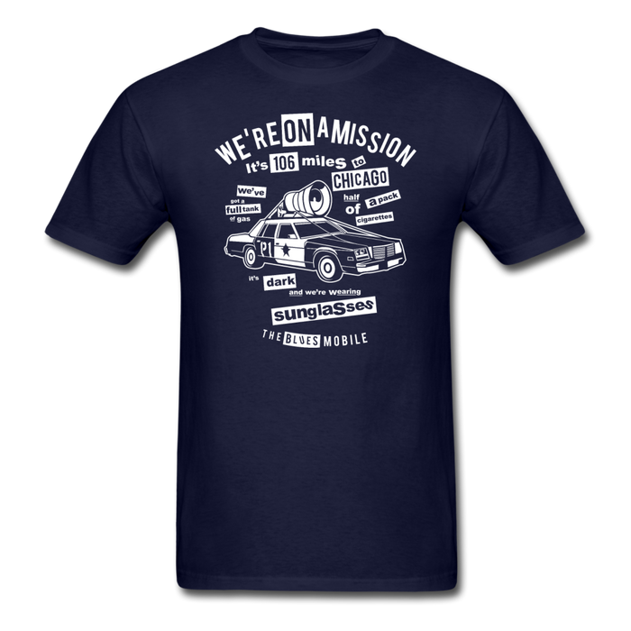 106 Miles To Chicago Unisex Classic T-Shirt - navy / S