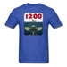 1200 Am Unisex Classic T-Shirt - royal blue / S