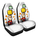 1up Krillin Car Seat Covers - One size