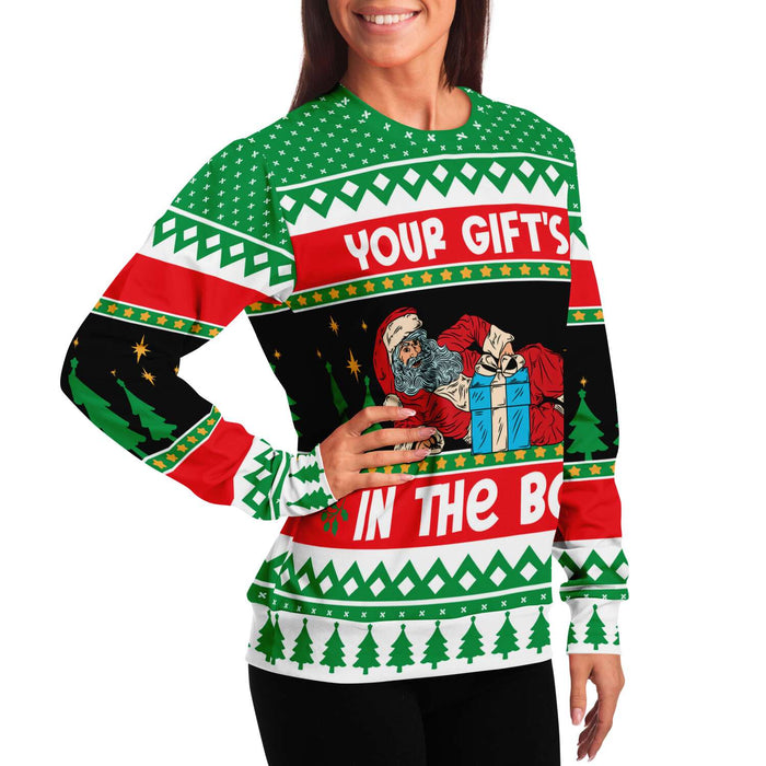 Your Gift is in the Box Ugly Sweater