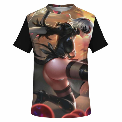 2B Automata All Over Print T-Shirt - XS