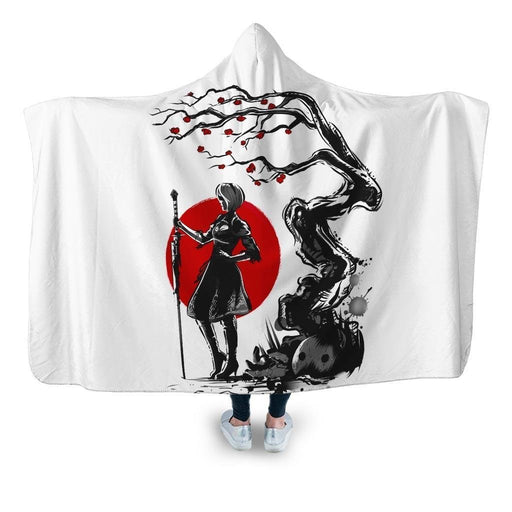 2b Under The Sun Hooded Blanket - Adult / Premium Sherpa