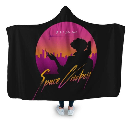 3 2 1 Let’s Jam! Hooded Blanket - Adult / Premium Sherpa
