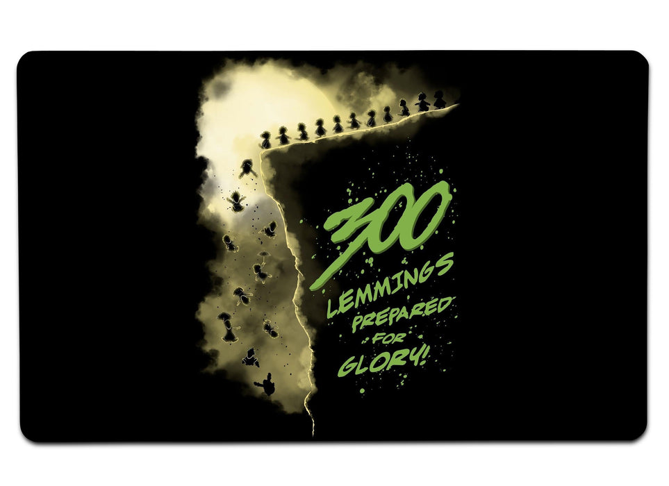 300 Lemmings Large Mouse Pad