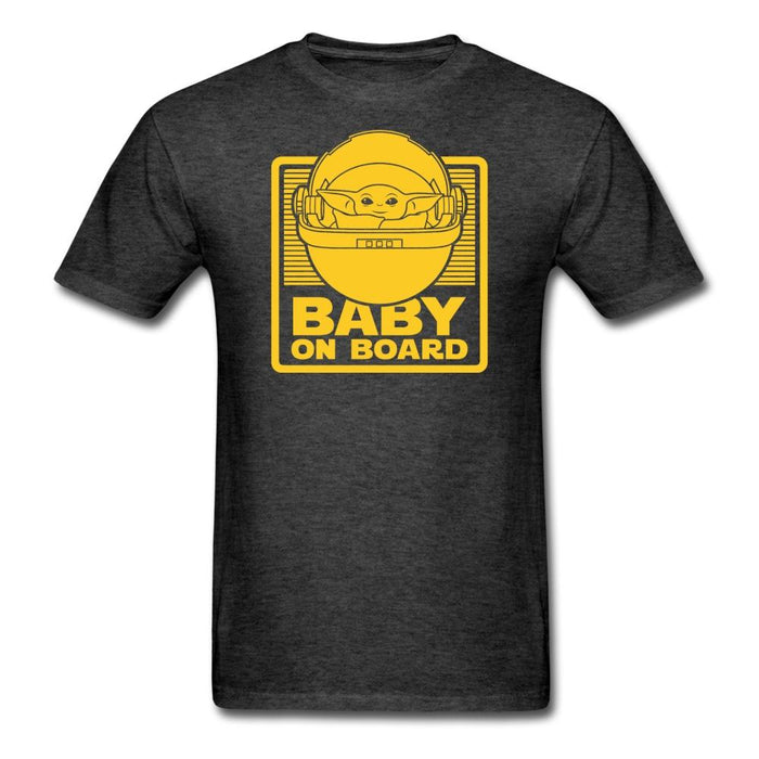 50 Year Old Baby On Board Unisex Classic T-Shirt - heather black / S