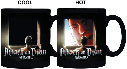 Attack on Titan Color Change Coffee Mug Eren Window Heat