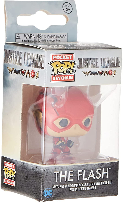 Funko Pop! Keychain: DC Justice League - The Flash,Red