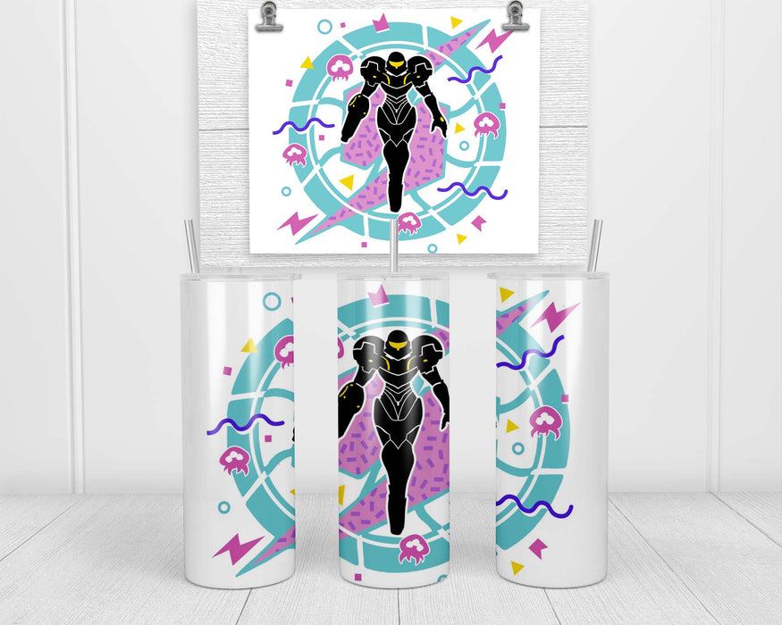 90’s Samus Double Insulated Stainless Steel Tumbler