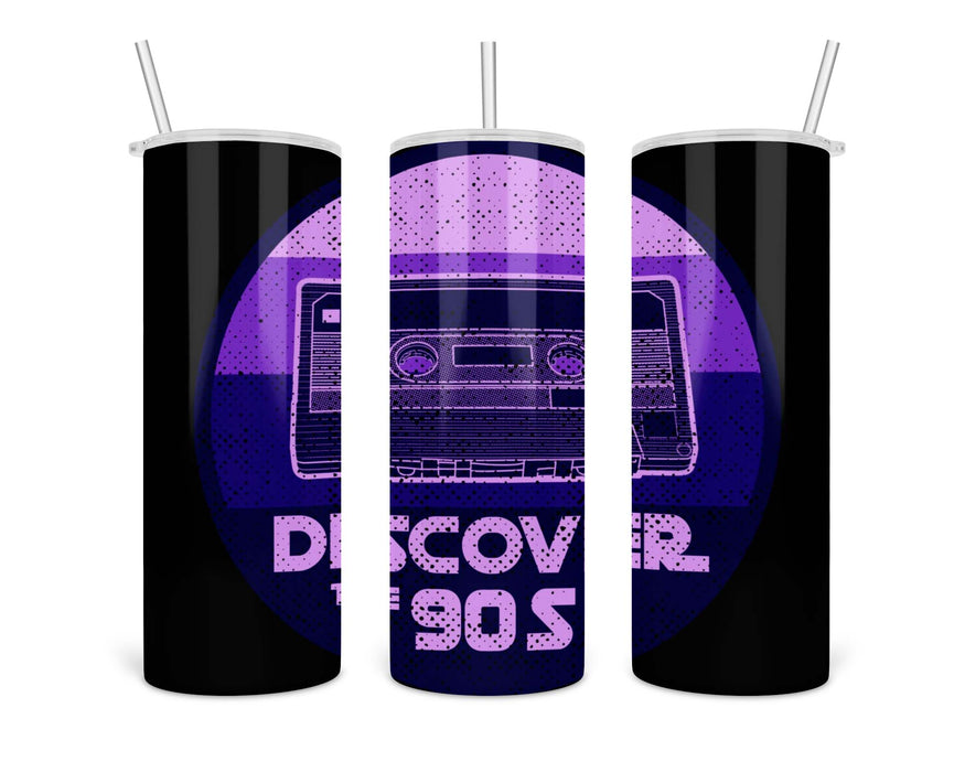90s Purple Double Insulated Stainless Steel Tumbler