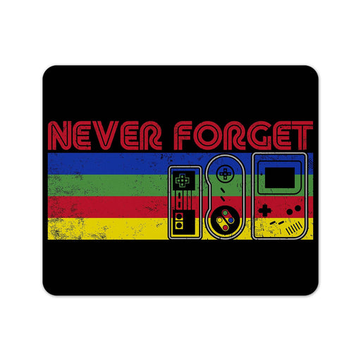 Retrogaming Consoles Mouse Pad