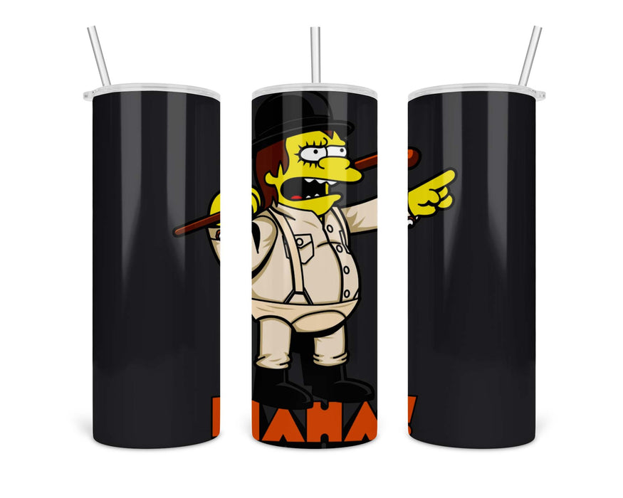 A Clockwork Bully Double Insulated Stainless Steel Tumbler