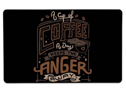 A Cup Of Coffee Day Large Mouse Pad