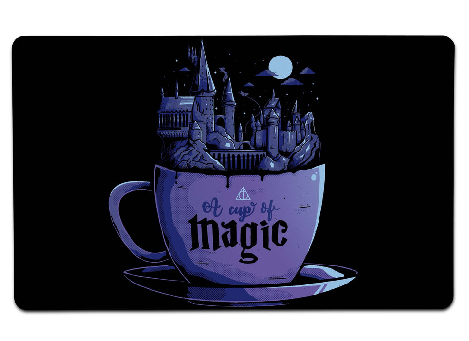 A Cup Of Magic Large Mouse Pad