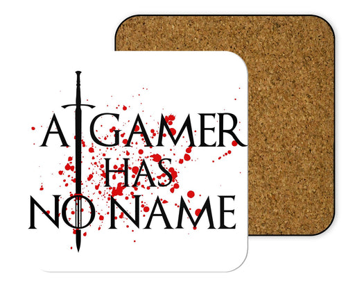 A Gamer Has No Name Coasters