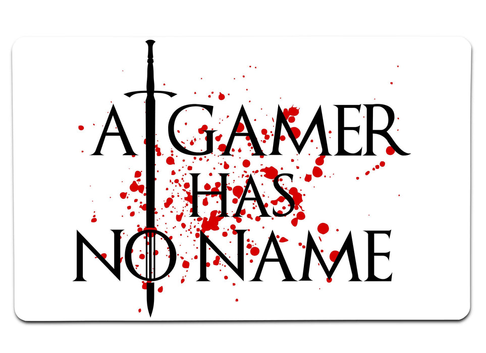 A Gamer Has No Name Large Mouse Pad