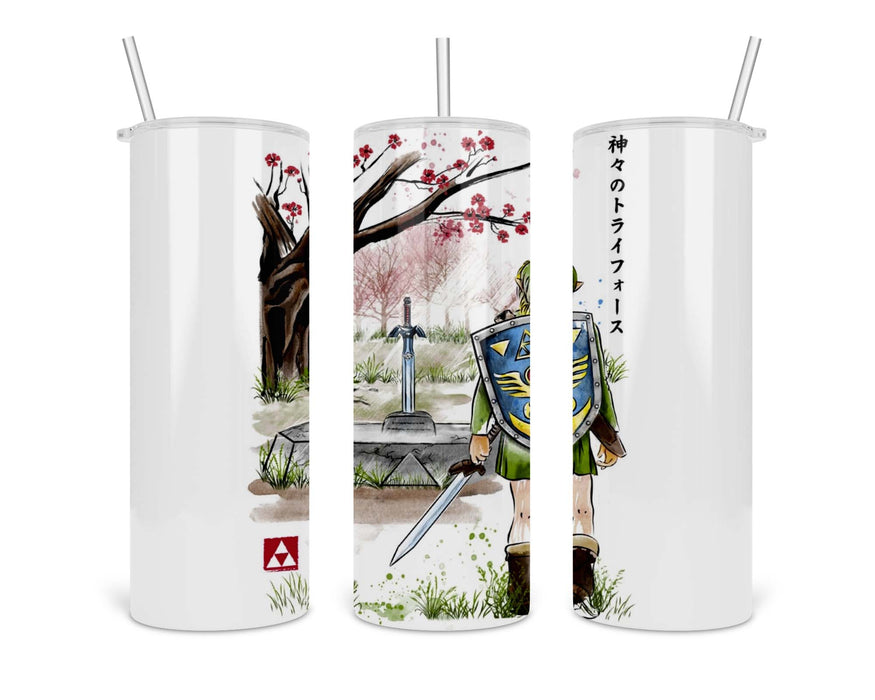 A Link To The Past Watercolor Double Insulated Stainless Steel Tumbler