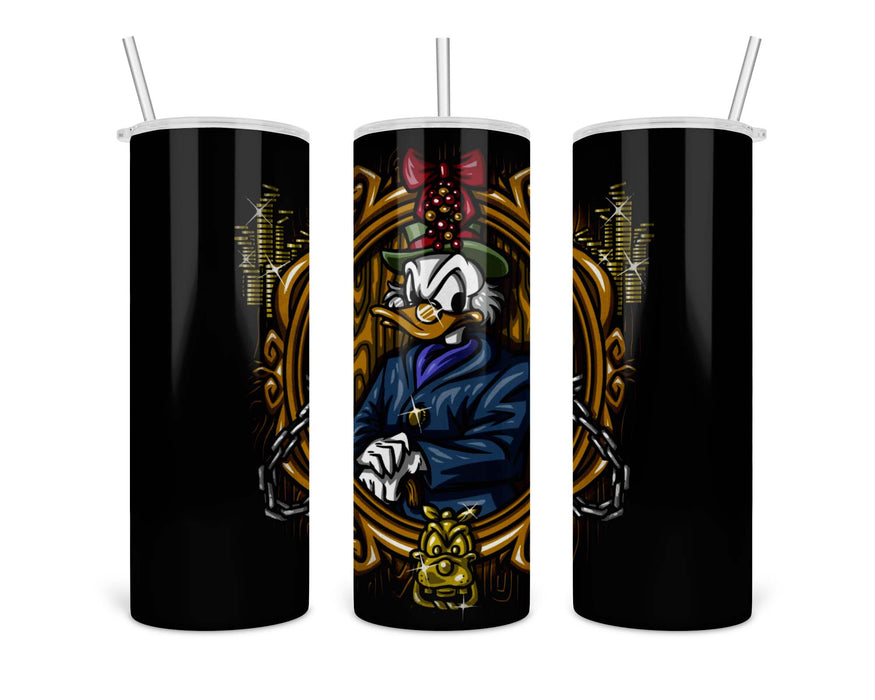 A Miserly Portrait Double Insulated Stainless Steel Tumbler
