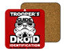 A Trooper’s Guide To Droid Identification Coasters
