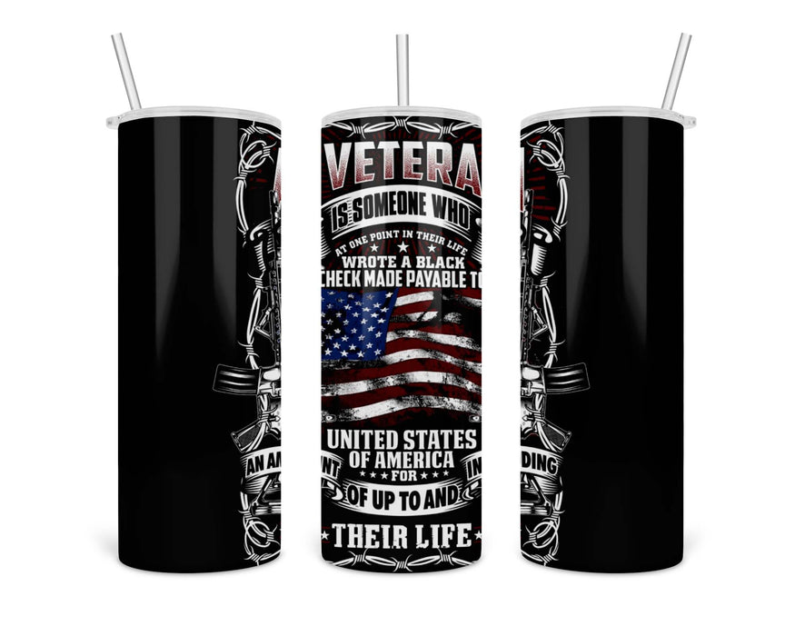 A Veteran Double Insulated Stainless Steel Tumbler