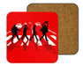Abbey Road Killer Red Coasters