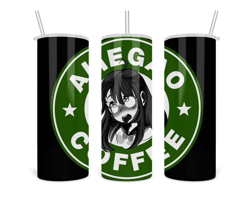 Ahegao Coffee 10 Double Insulated Stainless Steel Tumbler
