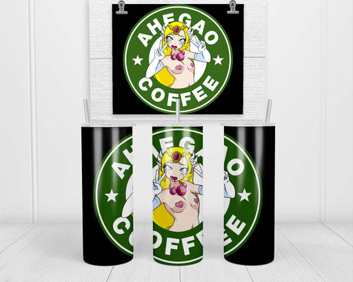 Ahegao Coffee 12 Double Insulated Stainless Steel Tumbler