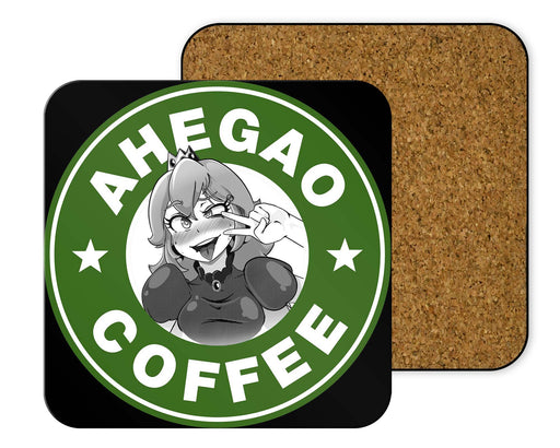 Ahegao Coffee 3 Coasters
