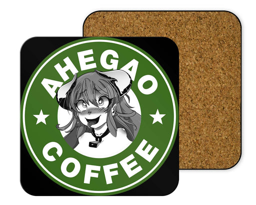 Ahegao Coffee 4 Coasters