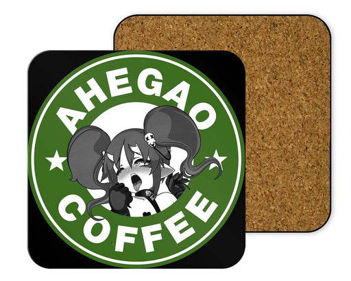 Ahegao Coffee 6 Coasters