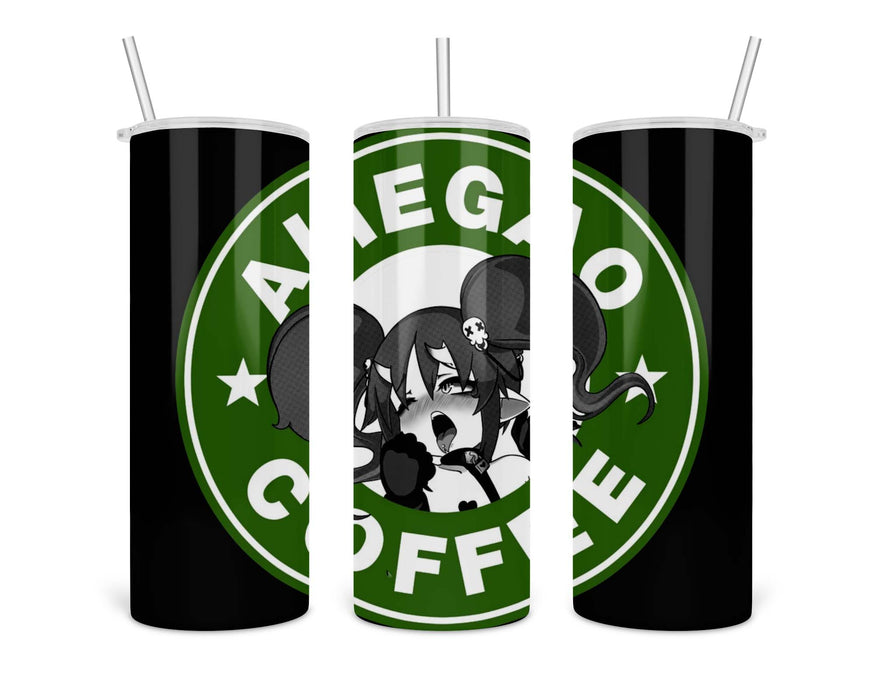 Ahegao Coffee 6 Double Insulated Stainless Steel Tumbler