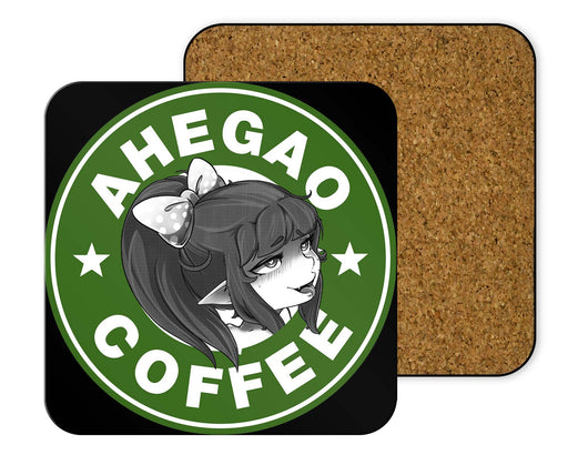 Ahegao Coffee 8 Coasters