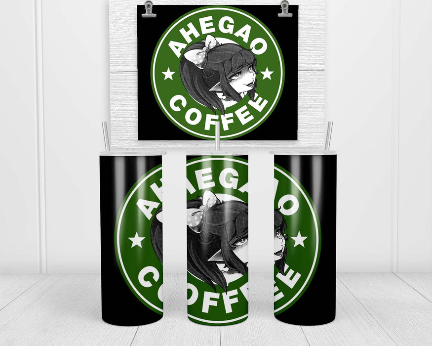 Ahegao Coffee 8 Double Insulated Stainless Steel Tumbler