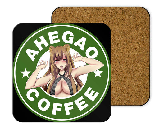 Ahegao Coffee Coasters