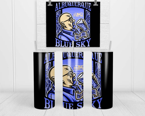 Albuquerque Blue Sky Double Insulated Stainless Steel Tumbler