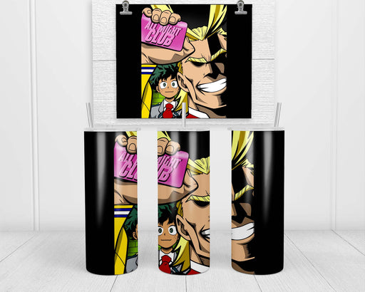 All Might Club Double Insulated Stainless Steel Tumbler