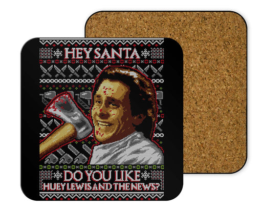 American Psycho Ugly Sweater Coasters
